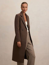 Aydee Double Breasted Coat Forever New