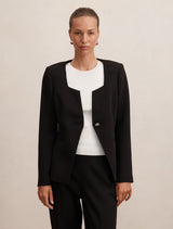 Sloane Collarless Blazer Forever New