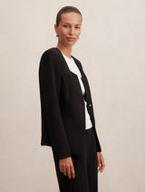 Sloane Collarless Blazer Forever New