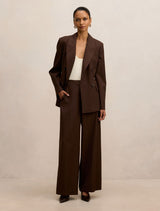 Harper Petite Double Breasted Blazer Forever New