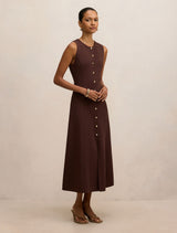 Lucienne Petite Fit And Flare Midi Dress