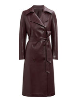 Sabina Petite Pu Trench Coat Forever New