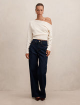 Emerson Asymmetric Sweater Forever New