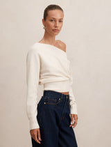 Emerson Asymmetric Sweater Forever New