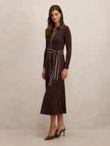 Maisy Collared Midi Dress Forever New