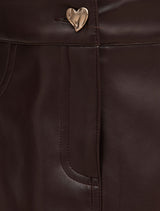 Laura Girls Faux-Leather Skirt Forever New