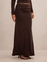 Arabella Flute Maxi Skirt Forever New