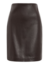 Flora Pu Pencil Midi Skirt Forever New