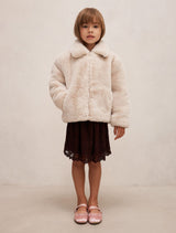 Lola Girls Faux Fur Jacket Forever New