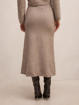 Lottie Knitted Midi Skirt Forever New