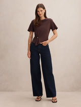 Lani Hardware Detail T-shirt Forever New