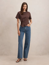 Lani Hardware Detail T-Shirt Forever New