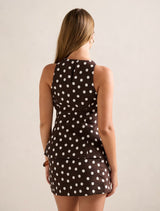 Liliana Linen Printed Top Forever New