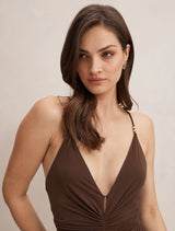 Jazzy Slinky Jersey Maxi Dress Forever New