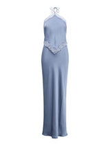 Kelli Lace Strappy Satin Maxi Dress Forever New