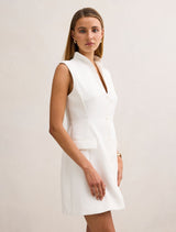 Amity Sleeveless Blazer Dress