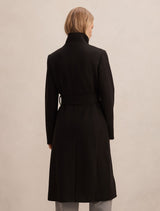 Phoebe Funnel Neck Coat Forever New