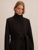Phoebe Funnel Neck Coat Forever New