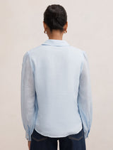 Davina Petite Long Sleeve Blouse Forever New