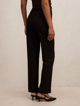 Piper Ponte Straight Leg Pants Forever New