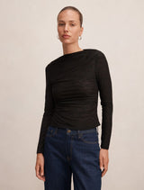 Sloane Lace Long Sleeve Top Forever New