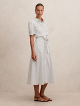 Harper Draw Cord Midi Dress Forever New