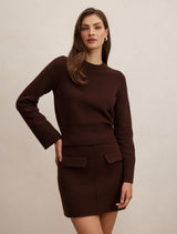 Natalie Knitted Sweater Forever New