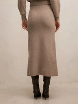 Cora Knitted A-Line Skirt