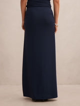 Matilda Metallic Flute Maxi Skirt Forever New