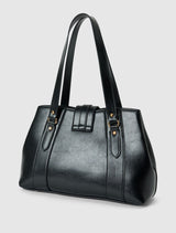 Riley Retro Lock Tote Bag Forever New