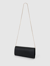 Dina Satin Elongated Clutch Forever New