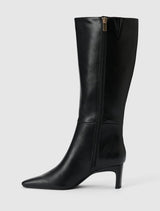 Callie Knee Length Chisel Toe Boot Forever New