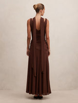 Vivianne Scarf Tie Maxi Dress Forever New