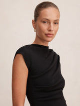 Eleni Asymmetric Knit Top Forever New