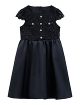 Francesca Girls Lace Taffeta Dress Forever New