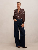 Savannah Button Up Blouse Forever New