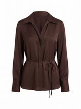 Arlo Waist Tie Shirt Forever New