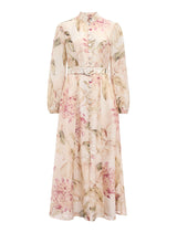 Elena Printed Midi Dress Forever New