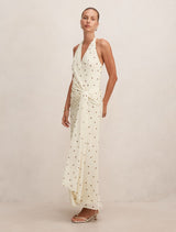 Cartia Wrap Maxi Dress Forever New