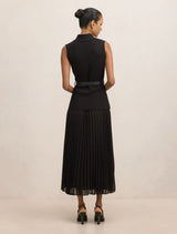 Bianca Petite Woven Mix Knit Dress Forever New
