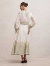 Lucena Button Front Midi Dress Forever New
