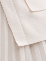 Carrie Woven Mix Knit Dress Forever New