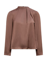 Clara Drape Neck Blouse Forever New