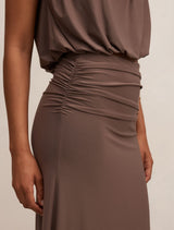 Sutton Flute Maxi Skirt Forever New