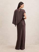 Zinnia Cape Maxi Dress Forever New