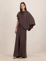 Zinnia Cape Maxi Dress Forever New