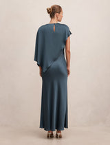 Zinnia Cape Maxi Dress Forever New