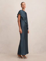 Zinnia Cape Maxi Dress Forever New