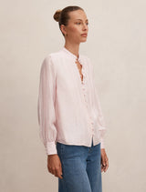 Astra Lace Trim Blouse Forever New