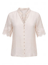 Ana Lace Detail Blouse Forever New